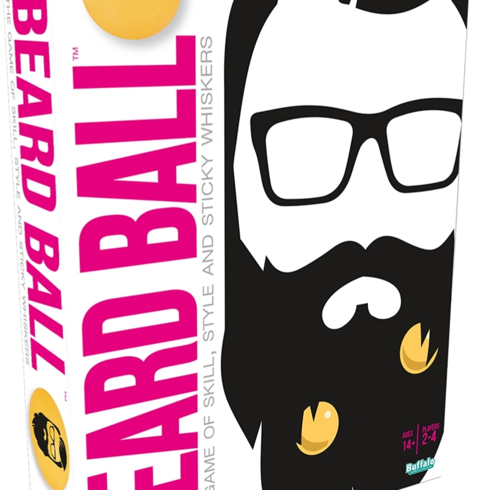 Beard Ball Game: The Game Of Skill Style & Sticky Whiskers! Funny Beard Lovers